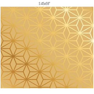 Saco De Presente 45X59cm Star Ouro C/25 99005093 Cromus