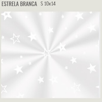 Saco Transparente 10X14cm C/50 Estrela Branca 11300258 Cromus