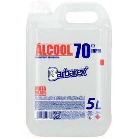 Alcool Liquido 70 5L Barbarex