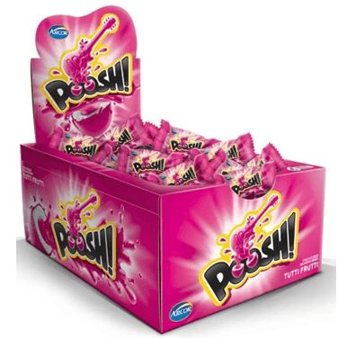 Chicle Poosh Tuti C/40 Arcor 200G