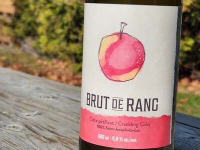 Cidre Brut de Rang, Rosinette 500 ml, 6.8% alc.