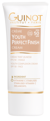 Guinot Youth Perfect Finish Cream SPF 50 :Youth Perfect Finish Cream 30ml Light Colour