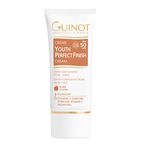 Guinot Youth Perfect Finish Cream SPF 50 :Youth Perfect Finish Cream 30ml Golden Colour