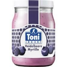 Toni Joghurt Heidelbeer 180 gr Glas