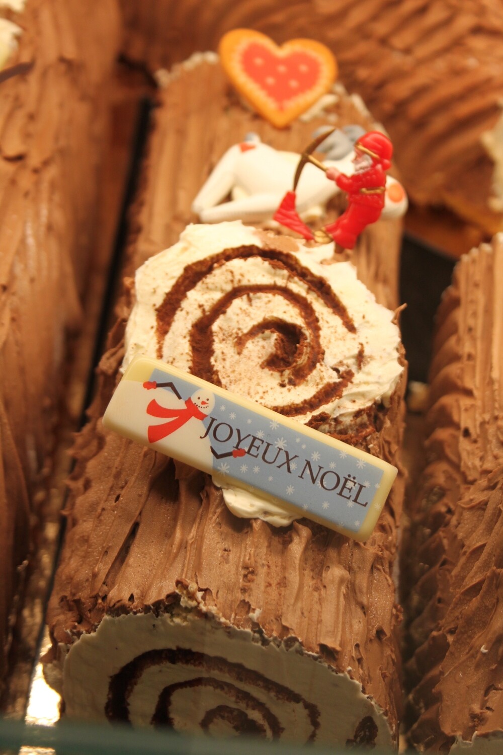 Bûche roulée mousse chocolat