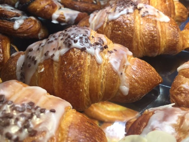 Croissant chocolat banane