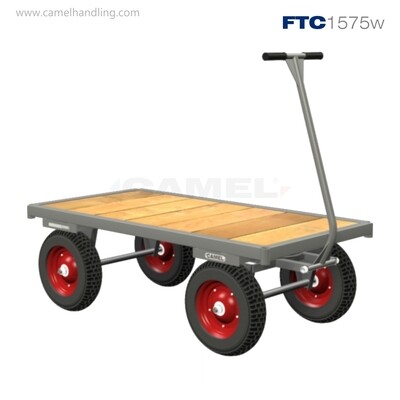 Warehouse Wooden-deck Wagon FTC1575w
