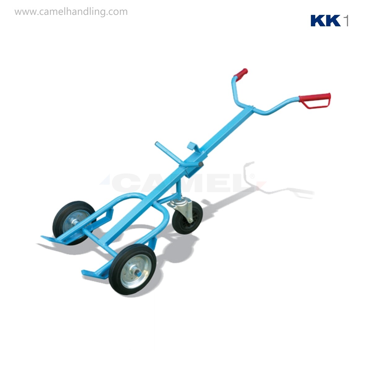 تروللي مائل 3عجلات للبراميل / عملي وسهل الإستخدام Drum Hand Truck KK1