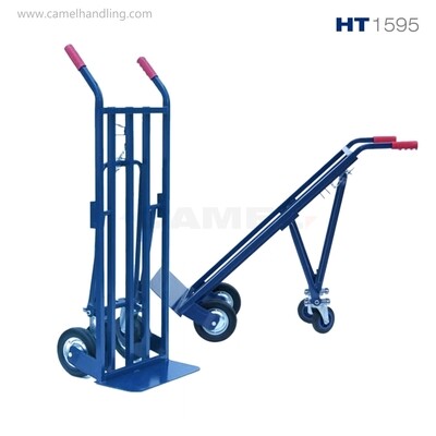 تروللي رأسي للكراتين والصناديق, متحول رأسي/أ فقي/مائل Vertical/Convertible Warehouse Hand Truck HT1595