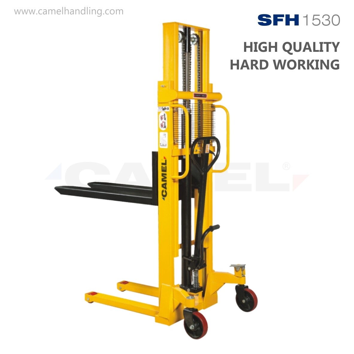 ونش شوكة يدوي 1.5طن/3.0مترHand Pallet Stacker 1.5 T/3.0m SFH1530