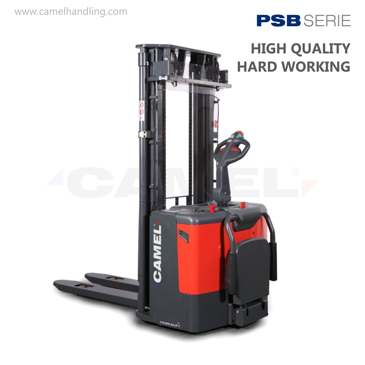 ونش شوكة بطارية كامل إعتمادي  Reliable Full Powered Stacker  PS B Serie