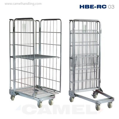 ترولليات شبكية قابلة للطي Roll Mesh Containers