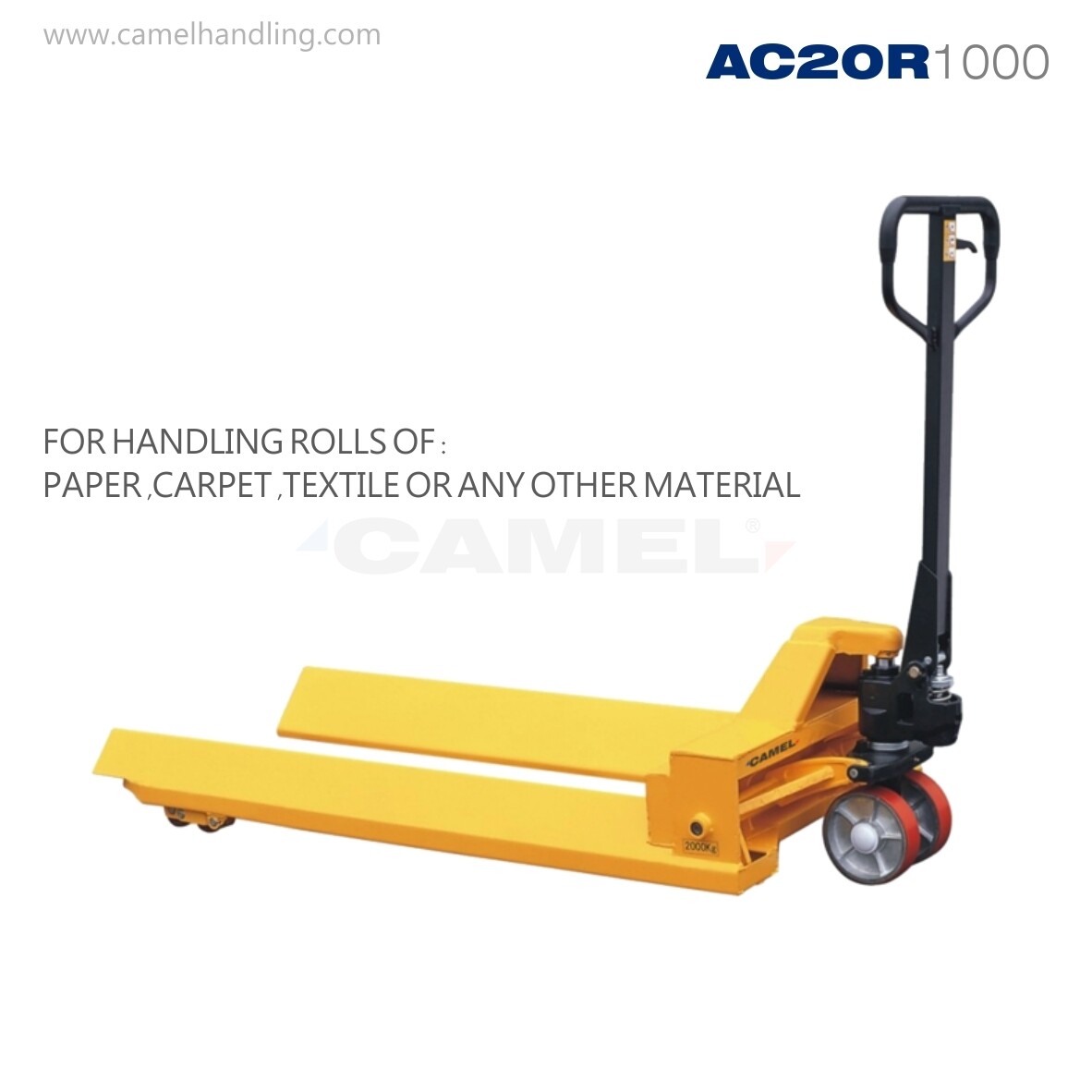 Reel Carrying Pallet Truck AC20R1000 Reel Carrying Pallet Truck AC20R1000