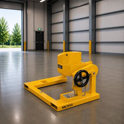 تركيبة شوكية لحمل وتدوير البرميل HK285A – Raptor Forklift Drum Rotator
