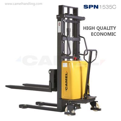 ونش شوكة نصف كهربائي SPN1535-C – حمولة 1.5 طن وارتفاع رفع 3.5 متر