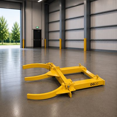 تركيبة شوكية مزدوجة للبراميل DG20 – Double Forklift Drum Grab