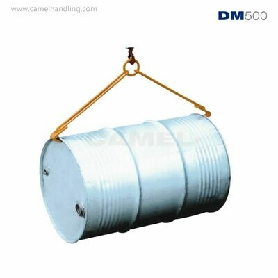 خطاف رفع البراميل DM500 – ملقط يدوي أفقي لبراميل 210 لتر
