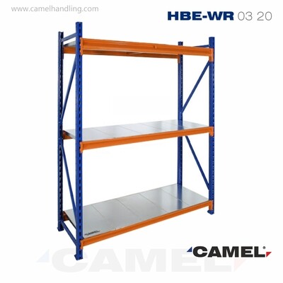 راكات تخزين متوسط وثقيل 2 متر | Longspan Shelving – 300 kg/Layer