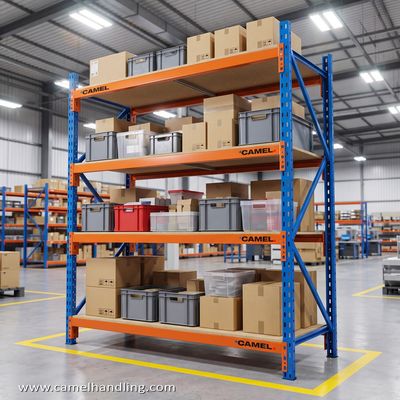 راكات تخزين متوسط وثقيل 2.5 متر | Longspan Shelving – 500 kg/Layer