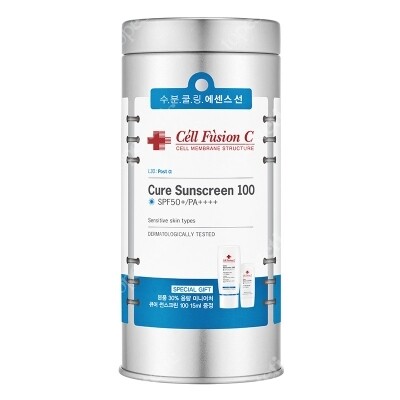 Cell Fusion C
Cure Sunscreen SPF 50+ PA+++
ZESTAW Krem z wysoką ochroną przeciwsłoneczną 50 ml + 15 ml