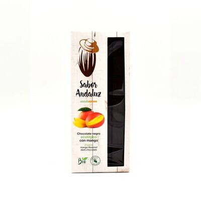 Chocolate Negro Ecológico con Mango 100G