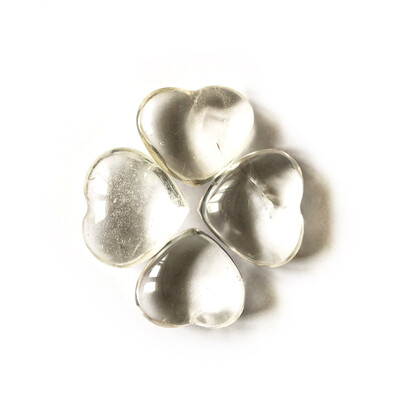 Сердце хрусталь, 1 шт (14-20 гр)
