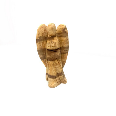Деревянная фигурка в форме ангела из дерева пало санто, 1 шт