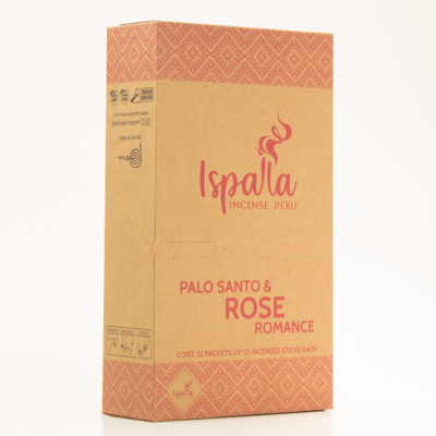 Благовония ISPALLA Пало Санто & Роза (12 упаковок)