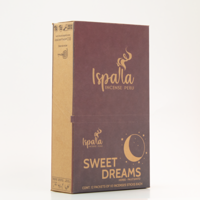 Благовония ISPALLA Palo Santo «Сладкие сны» (12 упаковок)