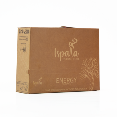 Кубики ISPALLA Palo Santo «Энергия» (аромат пало санто) 12 упаковок