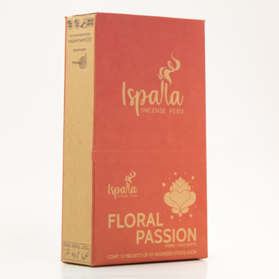 Благовония ISPALLA Palo Santo «Цветочная страсть» (12 упаковок)