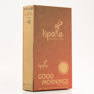 Благовония ISPALLA Palo Santo «Доброе утро» (12 упаковок)