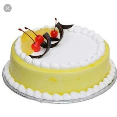Pineapple Fresh Cake From Tehzeeb