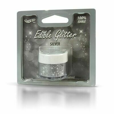 RD Edible Glitter - Silver 5g