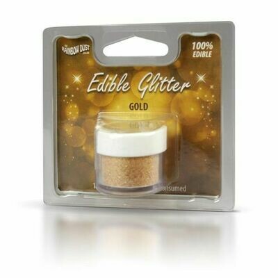 RD Edible Glitter - Gold 5 g