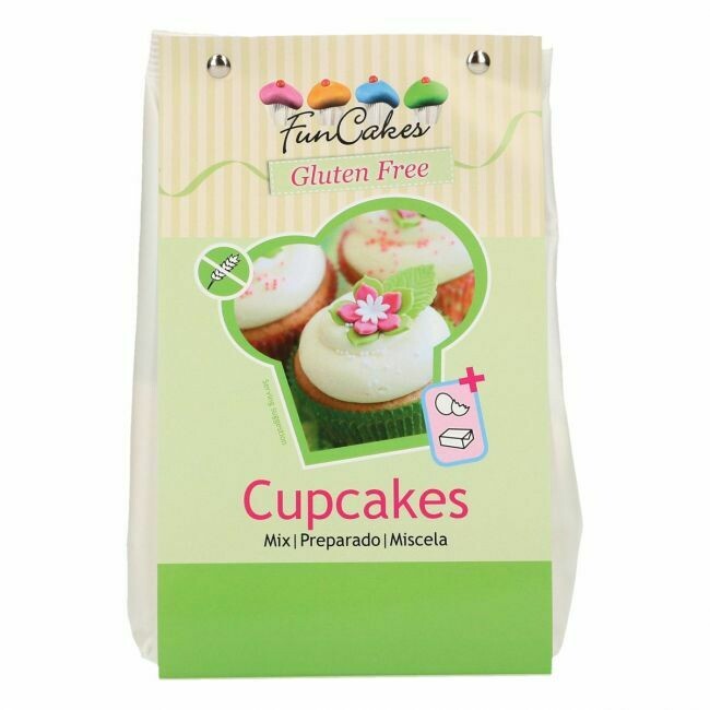 FunCakes Mix für Cupcakes, Glutenfrei 500g