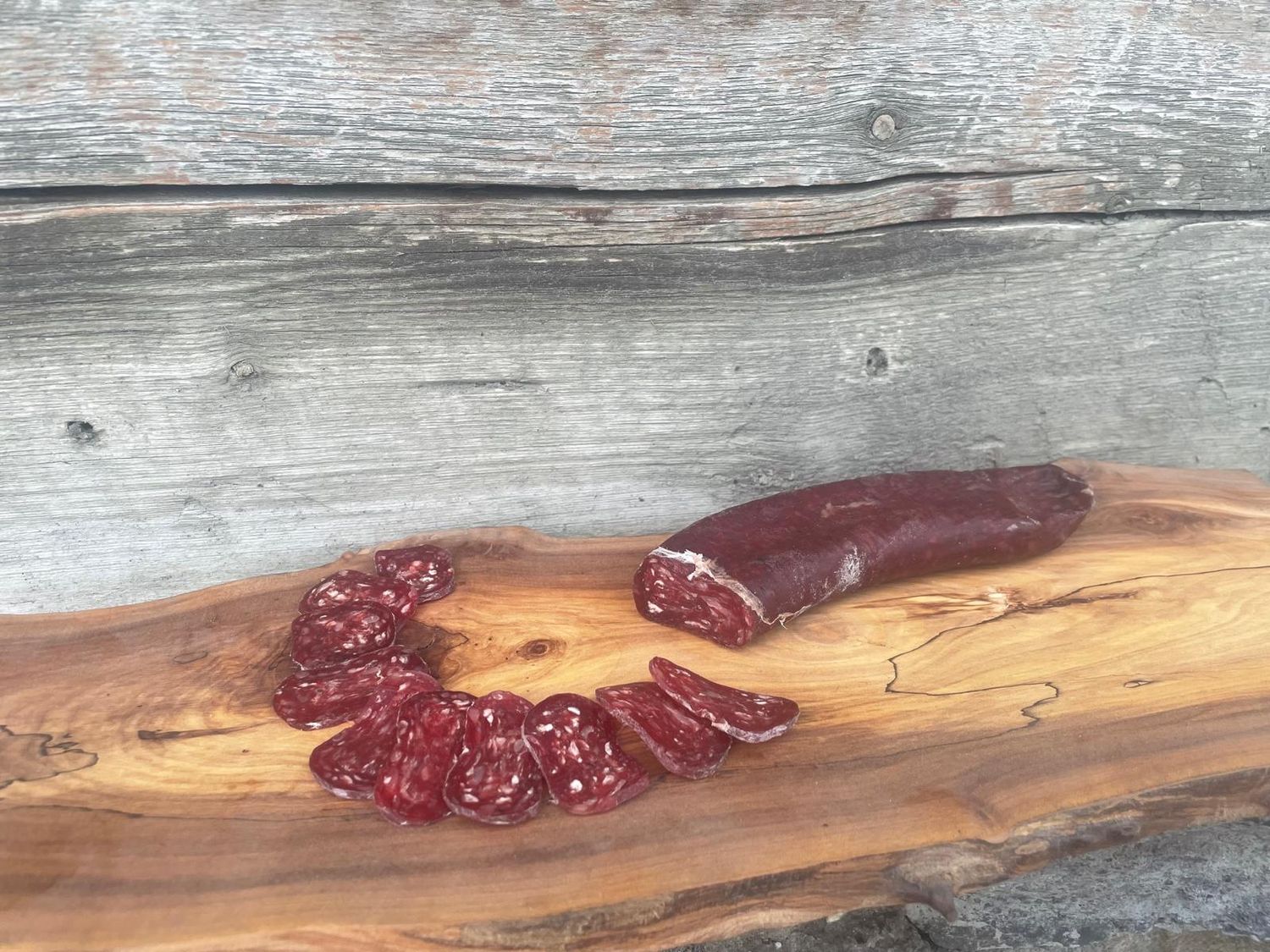 frische Bio Rinds-Salsiz