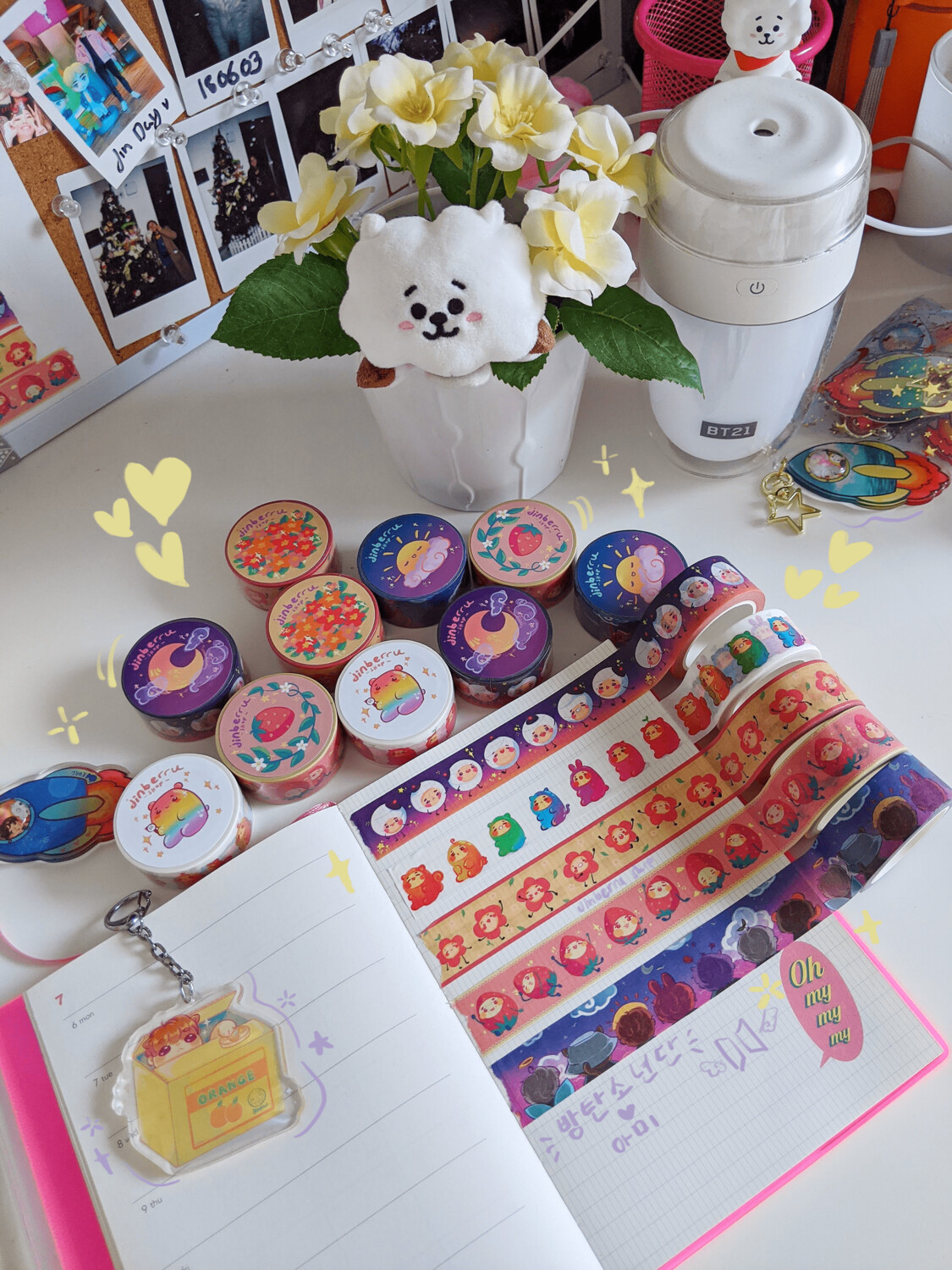 OT7 Washi Tapes [4 designs available]