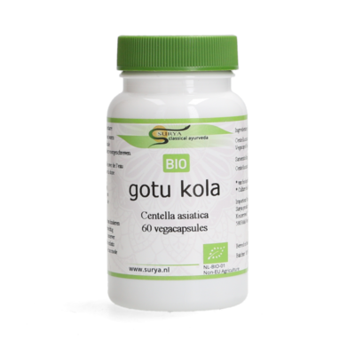 Surya Bio Gotu Kola capsules (Centella asiatica)
