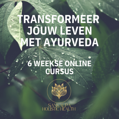 27 maart 2024 | Transformeer jouw leven met Ayurveda | Online Ayurvedische cursus