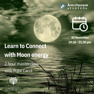 30 november | Master Class Het ritme van de maan volgen 30 november | Master Class Het ritme van de maan volgen