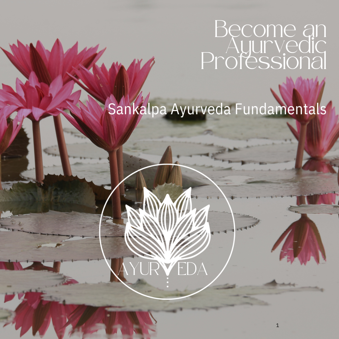 Sankalpa Ayurveda Fundamentals | 200 hour Program