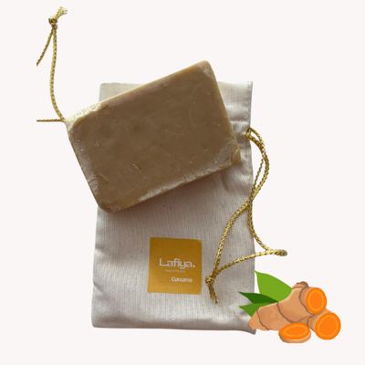 Shea Butter & Curcuma (Turmeric) Natural Soap Bar