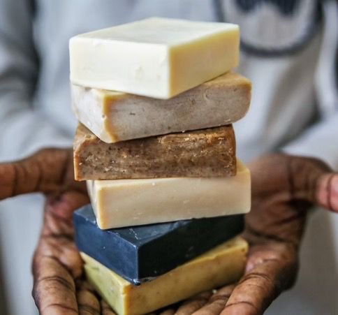 6 Ayurvedic Sheabutter Soaps