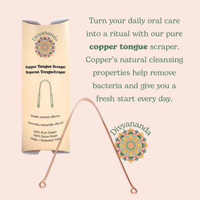 Copper Tongue Scraper Copper Tongue Scraper