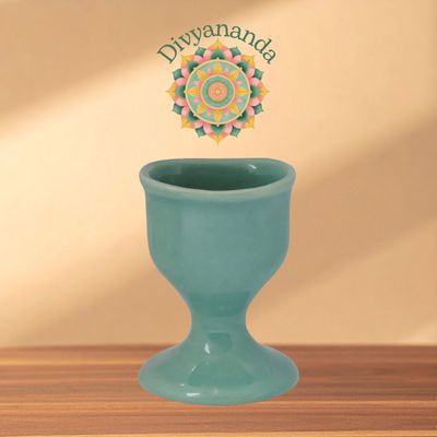 Ceramic Eye Wash Cup (Turquoise)