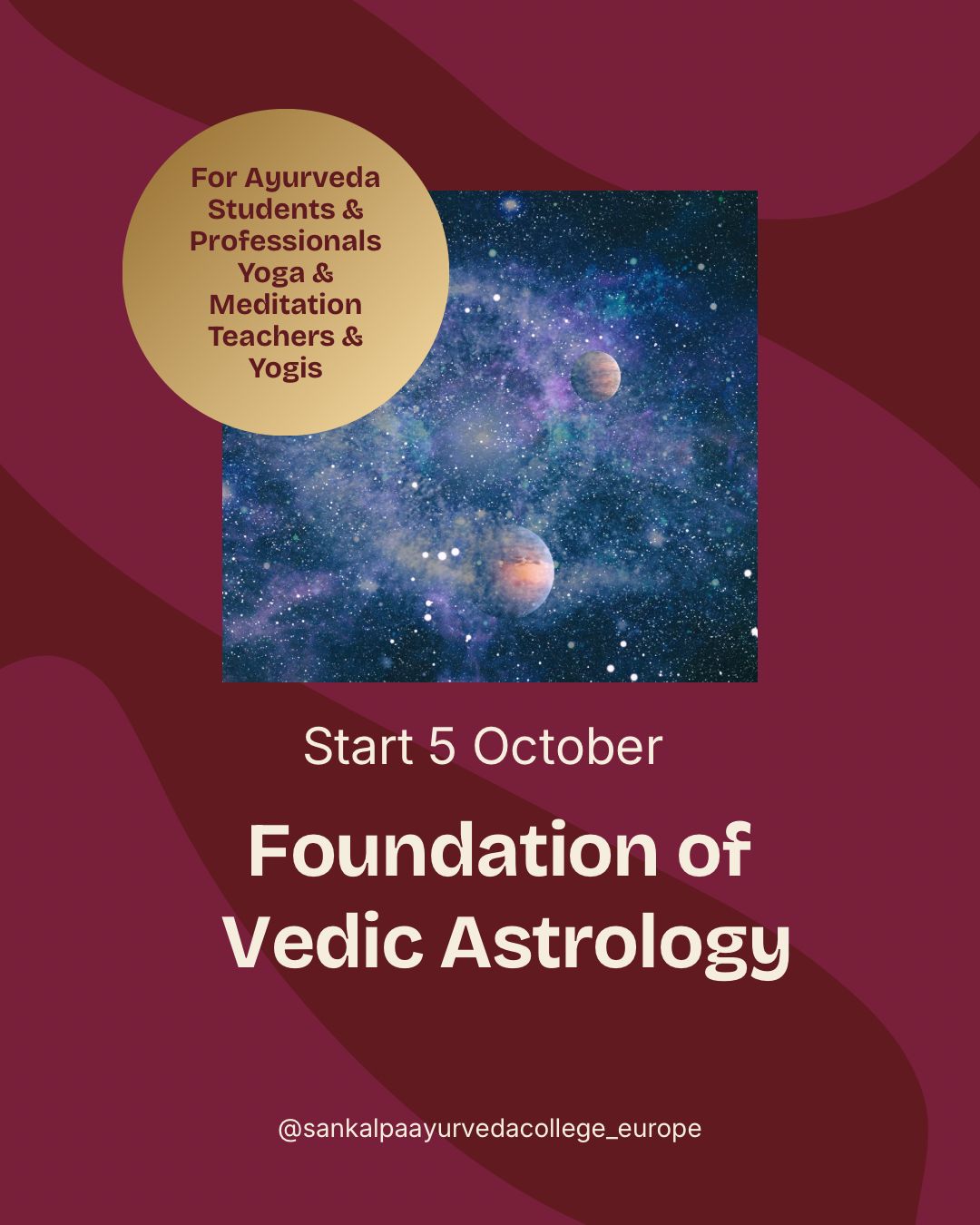 Foundations of Jyotish for Ayurveda Students & Practitioners Foundations of Jyotish for Ayurveda Students & Practitioners