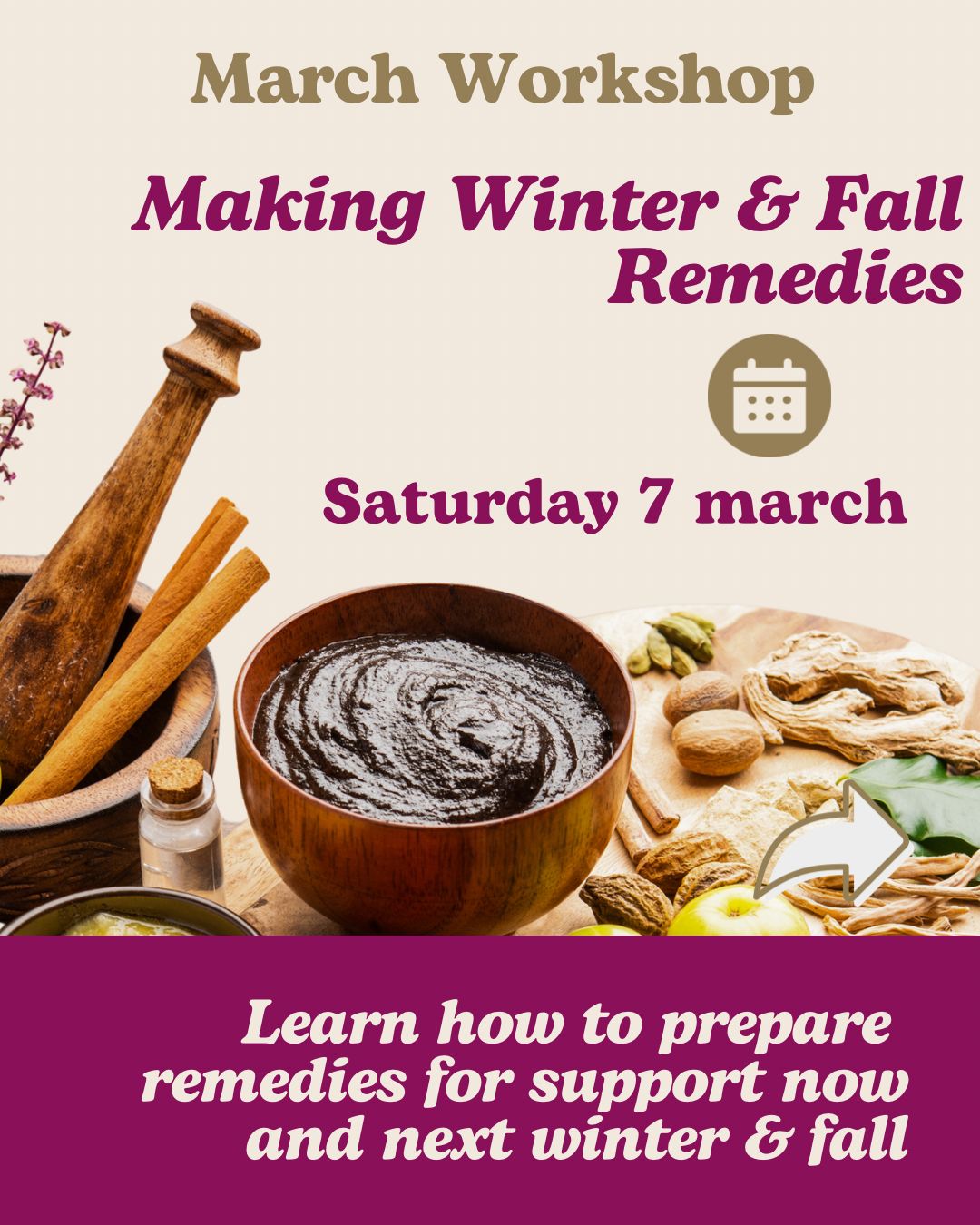 Ayurvedic Herbal Remedies Intensive – April Edition 