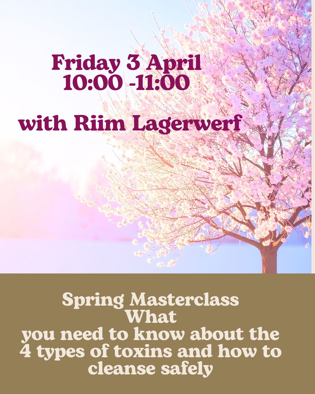 Spring Detox Masterclass