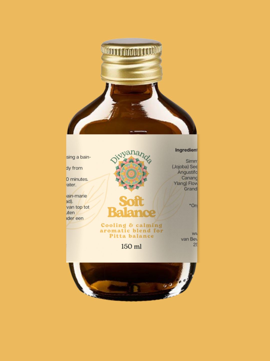 Soft Balance - Abhyanga Olie - 150 ml Soft Balance - Abhyanga Olie - 150 ml